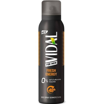 Vidal For Man Fresh Energy Deodorant 48h 150ml Vidal