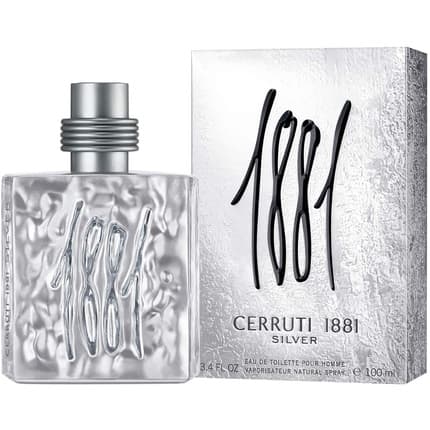 Cerruti 1881 Silver Eau de Toilette (EDT) Homme 100ml
