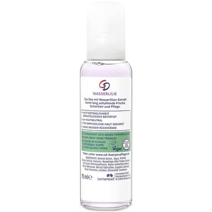 Cd Deo Water Lily Déodorant (Déo) Mixte 75ml
