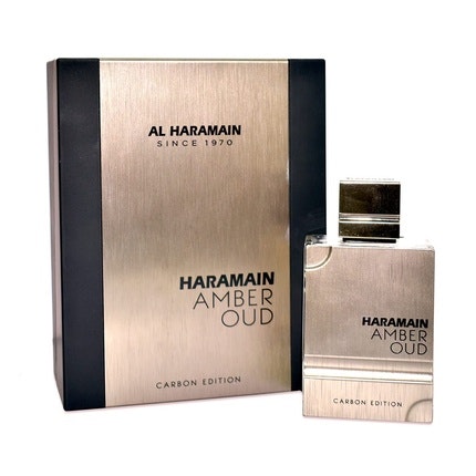 Al-Haramain Amber Oud Carbon Eau de parfum  Pour Homme 6.7 fl oz, 1oz équivaut à 30ml Al-Haramain