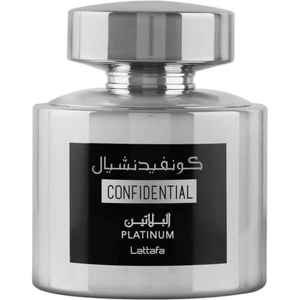 Lattafa Confidential Platinum Fragrance Eau de Parfum (EDP) Homme 100ml