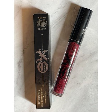 KVD Kat Von D XO Vinyl Lip Cream Gloss Hollyhock 70 Discontinued Free Shipping - Maison des fragrances