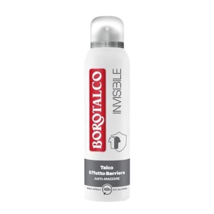 Borotalco Invisible Barrier Effect Talc Deodorant Grey Déodorant (Déo) Mixte 150ml