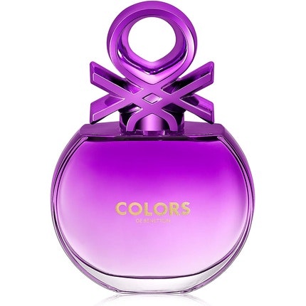 United Colors of Benetton Purple Eau De Toilette Spray 2.7 oz, 1oz équivaut à 30ml 80 ml Femme United Colors Of Benetton