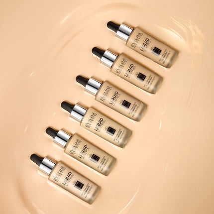 Eveline Liquid Control Hd Mattifying Drops Foundation 011 Natural 32ml