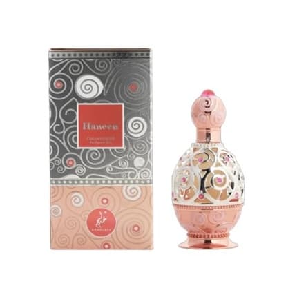 Khadlaj Haneen Rosegold Concentrated Perfumed Oil Without Alcohol Parfum (Parfum) Mixte