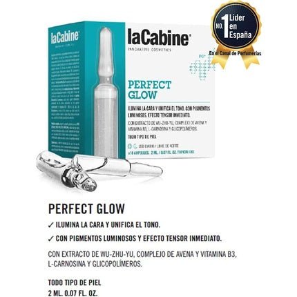 La Cabine Perfect Glow 10 Ampoules of 2ml - Maison des fragrances