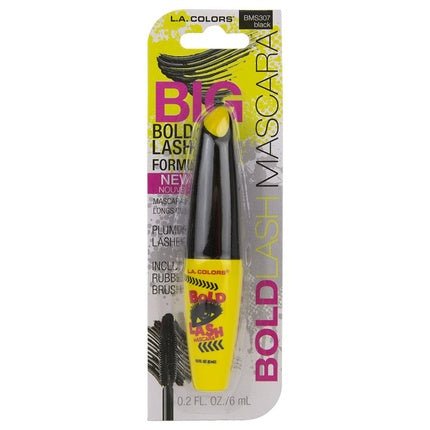 L.A. Colors Bold Lash Mascara Black 0.04 Fluid Ounce - Maison des fragrances