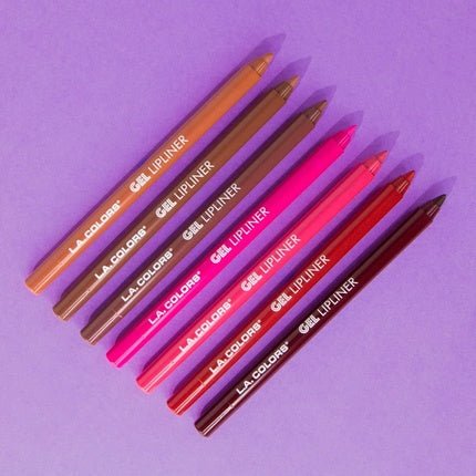 L.A COLORS Gel Lip Liner 1 Count Rose All Day - Maison des fragrances