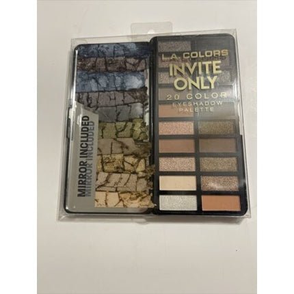 L.A. Colors Matte & Shimmer Eyeshadow Palette 0.78 oz - Maison des fragrances