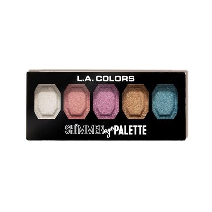 L.A. Colors Shimmer Eye Palette Shine On Eyeshadow Palette - Maison des fragrances