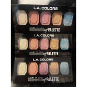 L.A. Colors Shimmering Eye Palette CES696 Shimmering Eyeshadow Palette - Maison des fragrances