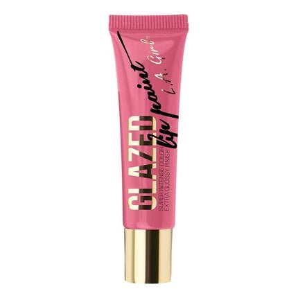 LA Girl Glazed Lip Paint Blushing 0.4 Ounce - Maison des fragrances