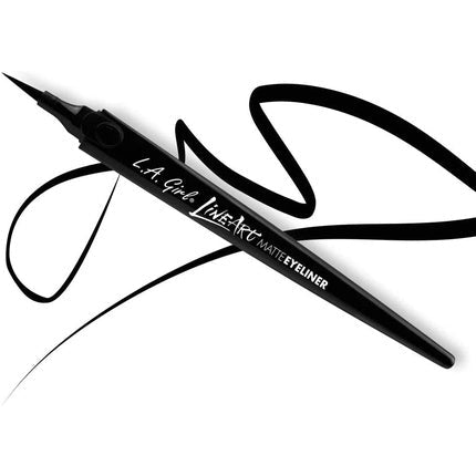 LA Girl Line Art Matte Eyeliner Intense Black - Maison des fragrances