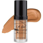 L.A. Girl Pro Coverage Illuminating Foundation Soft Honey - Maison des fragrances