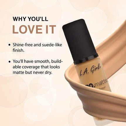 L.A. GIRL Pro Matte Foundation Sand - Maison des fragrances