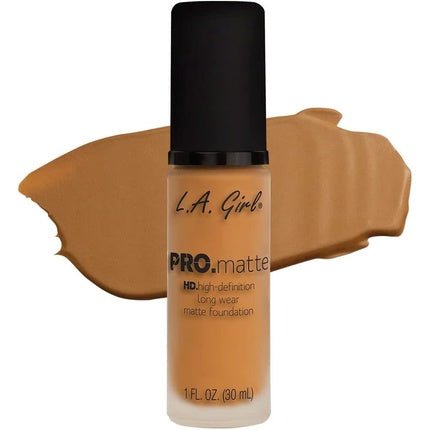 LA Girl PRO.matte HD Long Wear Matte Foundation GLM671 Ivory GLM680 Golden Bronze - Maison des fragrances