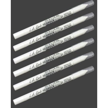 L.A. Girl Shockwave Metallic Eyeliner Pencil GP755 Snowflake - Maison des fragrances