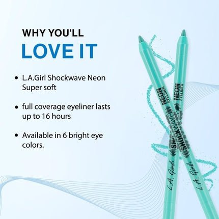 L.A. Girl Shockwave Neon Eyeliner Fresh - Maison des fragrances