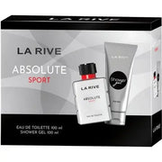 La Rive Absolute Sport For Man And Shower Gel Set Coffret (Coffret) Mixte 100ml - Maison des fragrances