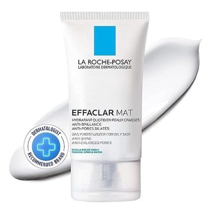 La Roche - Posay Effaclar Mat Mattifying Face Care for Oily Skin Pore Refining Moisturizer Makeup Primer 40ml - Maison des fragrances