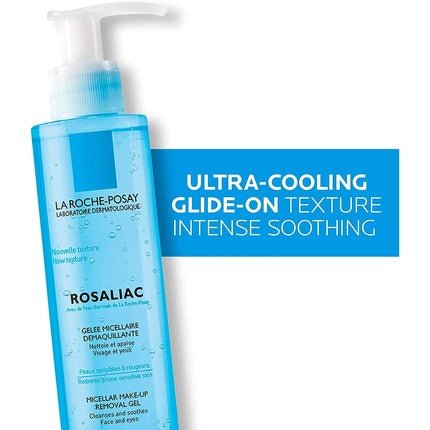 La Roche - Posay Rosaliac Micellar Make - Up Remover Gel 195ml - Maison des fragrances