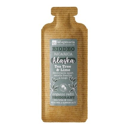 La Saponaria Alaska Biodeo Refill Pack Sports Deodorant for Long-Lasting Freshness - Maison des fragrances
