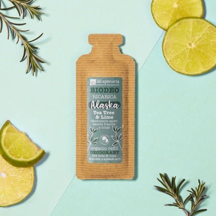 La Saponaria Alaska Biodeo Refill Pack Sports Deodorant for Long-Lasting Freshness - Maison des fragrances