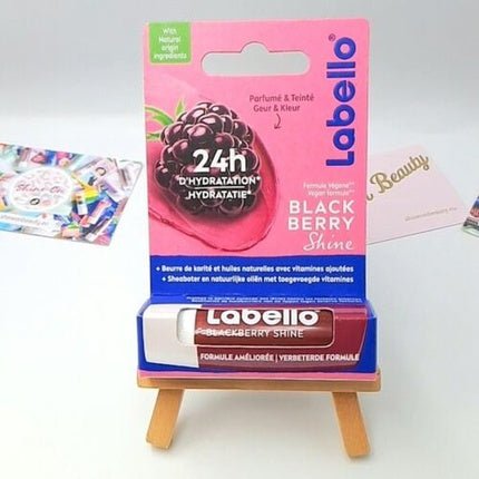 Labello Blackberry Shine Lip Balm New Design - Maison des fragrances