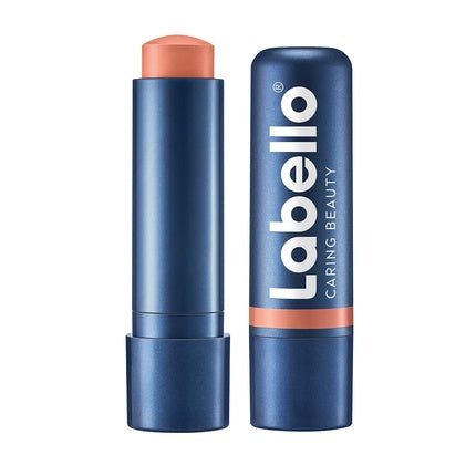 Labello Caring Beauty Nude Lip Balm with Vitamin E, Shea Butter and Almond Oil 5.5ml - Maison des fragrances