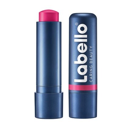 Labello Caring Beauty Pink Lip Balm 5.5ml with Vitamin E, Shea Butter, and Almond Oil - Maison des fragrances