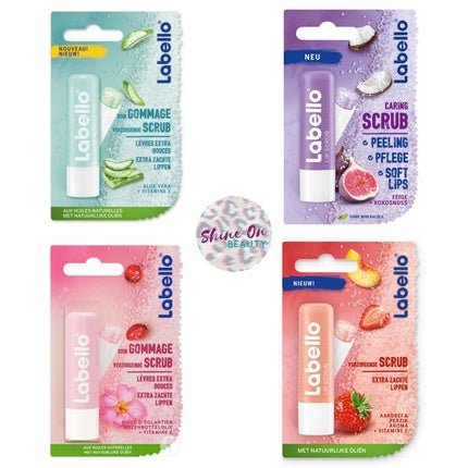 Labello Caring Scrub Lip Balm Various Kinds - Maison des fragrances