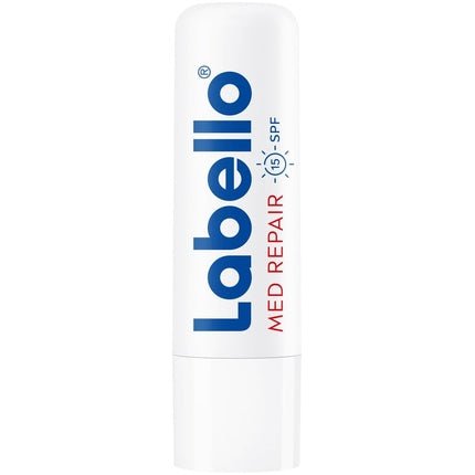 Labello Med Repair Lip Balm with SPF 15 and Vitamin E for Dry Lips 4.8g - Maison des fragrances