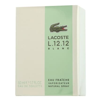 Lacoste Eau de Lacoste L.12.12. Blanc Eau Fraîche Eau de Toilette (EDT) Mixte 50ml - Maison des fragrances