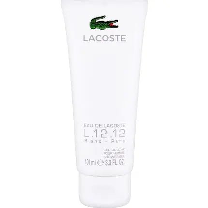 Lacoste Eau De Lacoste L.12.12 Blanc Perfumed Shower Gel 100 Ml Man - Maison des fragrances