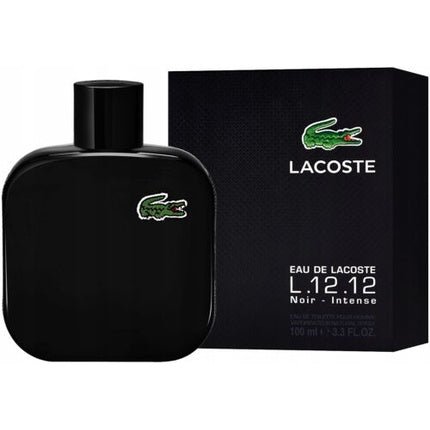 Lacoste L.12.12 Noir Intense Eau de Toilette (EDT) Mixte 100ml - Maison des fragrances