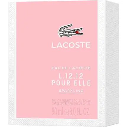 Lacoste L.12.12 Sparkling Pour Elle Eau de Toilette 90ml - Maison des fragrances