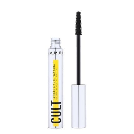 LAMEL Cult Length & Curl Mascara Lengthening & Curling Smudge - Proof Flake - Free Deep Black Pigment Mascara 402 - Maison des fragrances