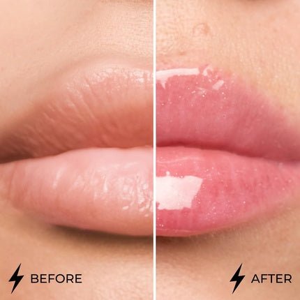 Lamel Dazzle Glow Crystal Clear Lip Gloss - Hydrating Non - Sticky Lip Gloss - Maison des fragrances