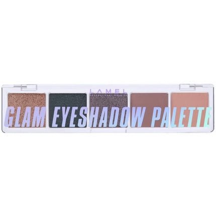 Lamel Glam Eyeshadow Palette 10g - Versatile Set - Soft, Silky Texture - Maison des fragrances