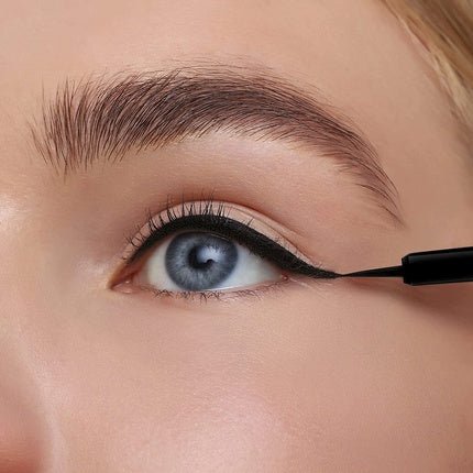 Lamel Liquid Eyeliner with Hard Brush for Precise and Professional Long - Lasting Extra Black Look N. 01 Soft Brush - Maison des fragrances