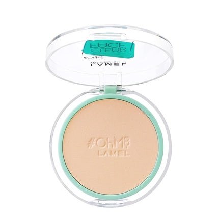 Lamel OhMy Clear Face Powder Antibacterial Powder with Light Natural Coverage and Sebum Control Vanilla N.402 - Maison des fragrances