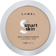 Lamel Smart Skin Compact Powder Sand N. 404 Light Natural Coverage Long - Lasting Cruelty - Free - Maison des fragrances