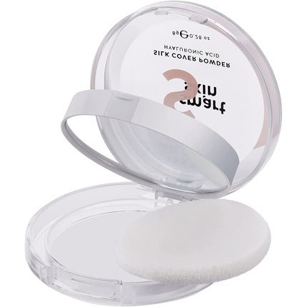 Lamel Smart Skin Compact Powder Sand N. 404 Light Natural Coverage Long - Lasting Cruelty - Free - Maison des fragrances