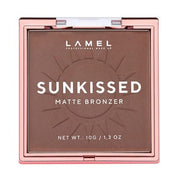 Lamel Sunkissed Matte Bronzer Compact Bronzing Powder Natural Tan 401 - Maison des fragrances