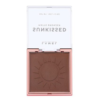 Lamel Sunkissed Matte Bronzer Compact Bronzing Powder Natural Tan 401 - Maison des fragrances