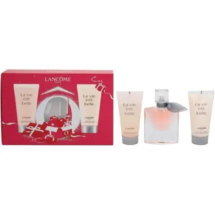 Lancôme La vie est belle Fragrance Set - Eau de Parfum 30ml Body Lotion 50ml Shower Gel 50ml - Maison des fragrances