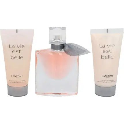 Lancôme La vie est belle Fragrance Set - Eau de Parfum 30ml Body Lotion 50ml Shower Gel 50ml - Maison des fragrances