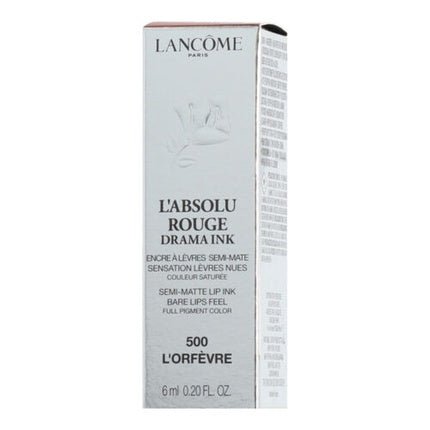 Lancôme L'Absolu Rouge Drama Ink 500 Lipstick 6ml - Maison des fragrances