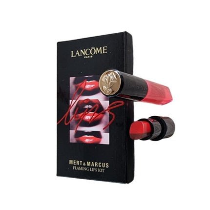 LANCOME Lipstick and Lip Gloss Set 3.8ml & 8ml - Pack of 2 - Maison des fragrances